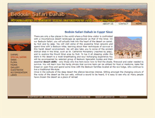 Tablet Screenshot of bedouin-safari-dahab.com